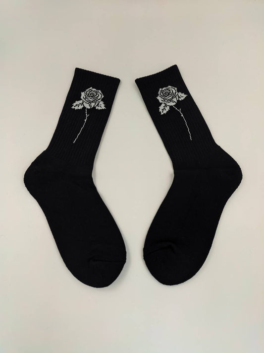 the PERFECT socks JET BLACK